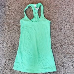 Green Lululemon Tank Top